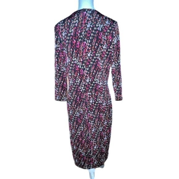 Coldwater Creek - Wrap Style Cocktail Dress- Size 10 - Picture 3 of 6